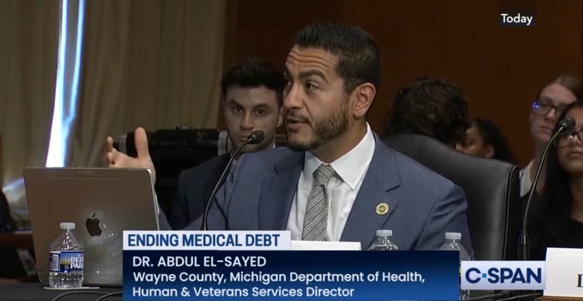 Abdul speaking in the U.S. Senate