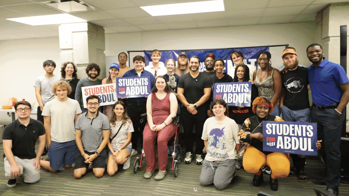 A GIF of multiple photos from the campaign trail A GIF of multiple photos from the campaign trail