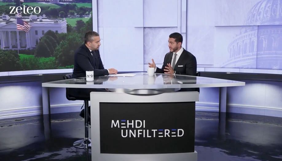 Abdul and Mehdi talking